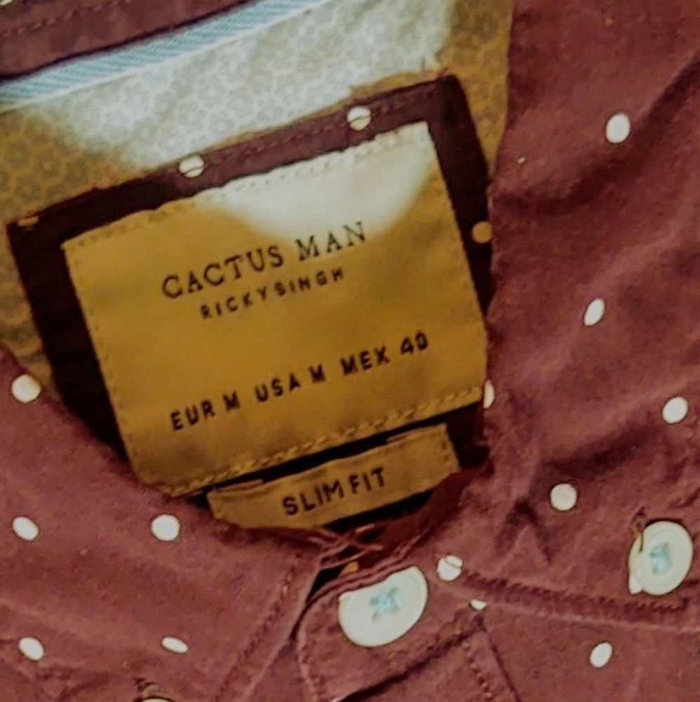 Cactus Man Button Down